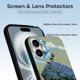 thumbnail image 3 of Funda de TPU de Mi vecino Totoro para iPhone 16 Plus: ultrafina, a prueba de golpes, antiamarilleo, resistente a arañazos, compatible con carga inalámbrica, agarre mejorado, estilo negro., 3 of 7