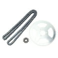 thumbnail image 2 of T8F Sprocket Chain Set, Simple Installation T8F Front Rear Sprocket Chain Set Enhanced Performance Stylish Look  for 47cc 49cc Mini Dirt ATV Pocket Bikes Minimo, 2 of 7