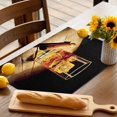 thumbnail image 3 of Placemats Set of 6, Whisky Glass Place Mats Wine Cigarettes Wood Tablemats Washable Placemat Table Decoration for Kitchen Table Dinner Party Home Decor Indoor Outdoor 13x19 Inch, 3 of 9