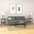 thumbnail image 5 of Evelyn&Zoe 20" Blackened Bronze Metal/Glass Side Table, 5 of 7