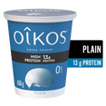 thumbnail image 1 of Oikos Greek Yogurt, Plain, High Protein, 0% M.F., 1 of 6