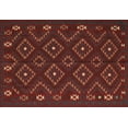 thumbnail image 1 of Ahgly Company Machine Washable Indoor Rectangle Traditional Tomato Red Area Rugs, 3' x 5', 1 of 7