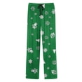 thumbnail image 4 of Conairie Christmas Pajama Pants Mid Waisted Xmas Printed Casual Sleep Pants with Drawstring and Comfortable Loose Pants Lounge Bottoms Soft Sleepwear with Pockets GreenConairieXL, 4 of 4