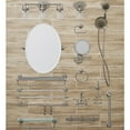 thumbnail image 3 of Better Homes & Gardens Safford Over the Towel Bar Rack with Hooks, Satin Nickel, 2 per pack, 3 of 10