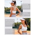 thumbnail image 3 of MINTREUS Sports Bras for Women,Padded Strappy Sports Bras Criss-Cross Back Yoga Cami Medium Support Sports Bras with Removable Cups, 3 of 6