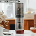 thumbnail image 1 of Protable Glass Drip Filter Ice Drop Coffee Maker Cold Brew Dutch Coffee Maker Pot Specialized Barista with 100pcs Filter Paper, 1 of 7