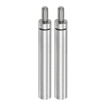 

Uxcell 2pcs Dial Digital Indicator Extension Stem Rod 50mm Length 4.5mm M2.5 Thread 303 Stainless Steel Silver Tone