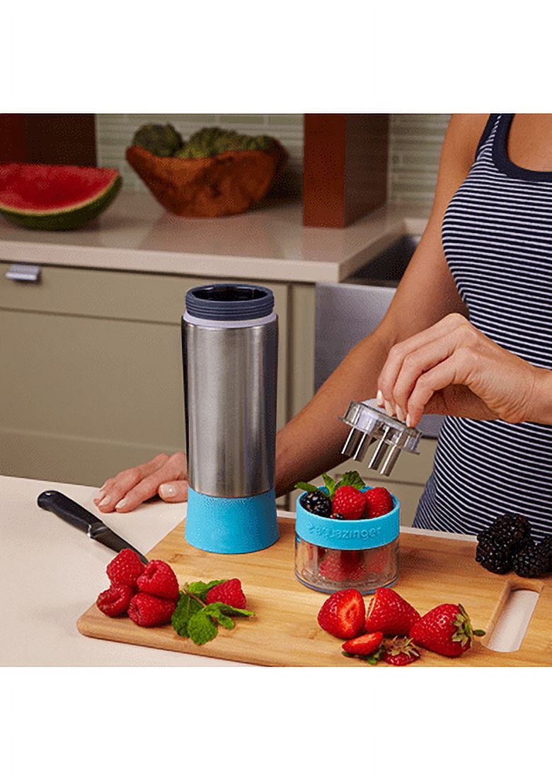 Zing Anything Aqua Zinger Fruit Infusion Water Bottle, BPA-Free 18