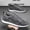 Grey, variant on Men'S Spring Fall Casual Shoes 2026 | Soft Sole Slip On Sneakers, Comfortable Driving Shoes, Upper & Sole, PVC Inner, Lace Closure, Round Toe, Low Top Design