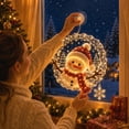 thumbnail image 4 of Christmas Suction Cup Window Light, Double-Layer LED Holiday Window Decor, Christmas Decor, C, 4 of 6