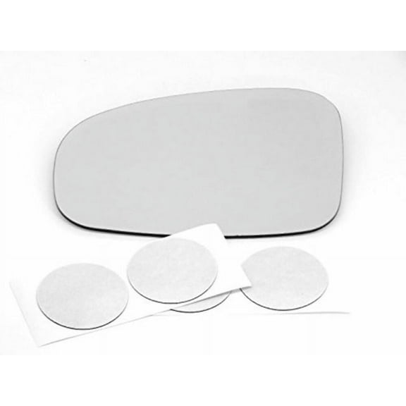 Fits 12-14 Prius V Left Driver Heated Mirror Glass Replacement Lens w/Adhesive USA