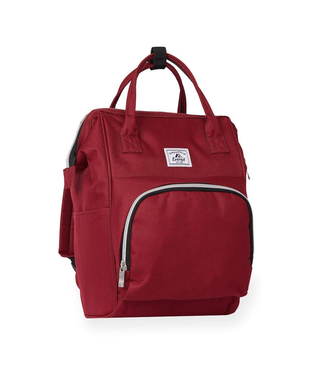 Everest Friendly Mini Handbag Backpack, Burgundy Red - image 2 of 4
