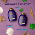thumbnail image 5 of Ogx Thick & Full + Biotin & Collagen Shampoo & Conditioner Set, (Packaging May Vary), Purple, 13 Fl Oz (Pack Of 2), 5 of 9