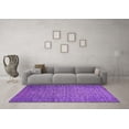 thumbnail image 3 of Ahgly Company Indoor Rectangle Oriental Purple Industrial Area Rugs, 8' x 10', 3 of 4