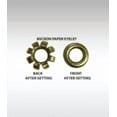 thumbnail image 3 of MICRON #00 Brass Material Brass Plated Paper Eyelets (No Washers), 3 of 3