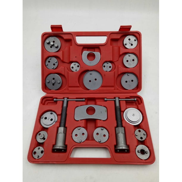 Kit de repulsión de pistón de pinza de freno - pinza de freno de disco - kit de 21 piezas - herramienta para pinza de freno