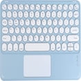 thumbnail image 1 of LNGOOR Wireless Bluetooth Keyboard with Touchpad for ipad  Portable Mini Small Universal Rechargeable 10 inch Ultra-Slim Wireless Keyboard for Tablet Smartphone PC Computer Laptop Windows, 1 of 7