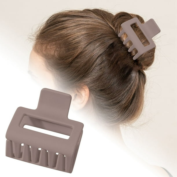 Pinza para el pelo PS de tamaño grande para cabello grueso Accesorios para el pelo minimalistas Duraderos y elegantes