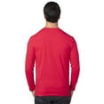 thumbnail image 2 of Threadfast Apparel 100LS Ultimate CVC Long Sleeve T-Shirt-Red-4XL, 2 of 2
