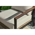 thumbnail image 3 of AE Outdoor Hennepin Patio Furniture 4 Piece Conversation Set Steel with Beige Cushions,  Toolless Easy Assembly, 3 of 9