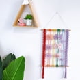 thumbnail image 3 of Macrame Wall Hanging Tapestry, Chic Handmade Cotton, Woven Bohemian Home Decoration, Tapestry Pocket Boho Wall Decoration, 3 of 7
