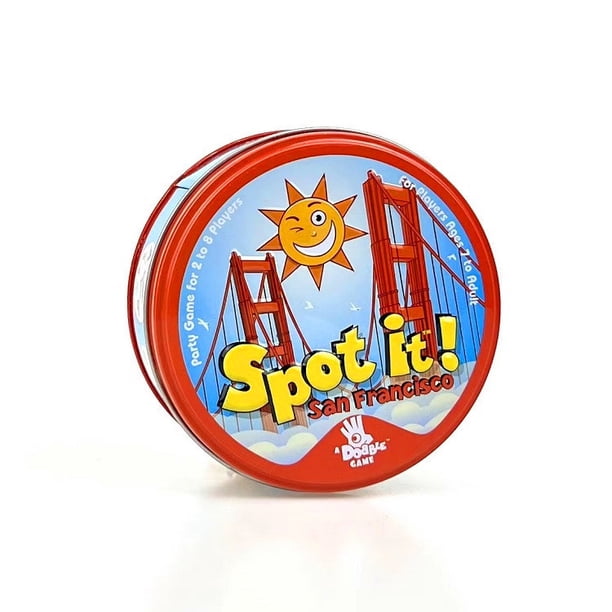 Juego de cartas Spot It San Francisco Tarot Deck Family Party