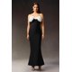 thumbnail image 1 of Vestido Bellabarnetten Tove maxi sin mangas con hombros descubiertos, 1 of 6