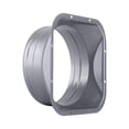 thumbnail image 1 of Conector de Conducto de Ventilación de Aire, Accesorios de Brida, Tubo de Ventilación Recto de Metal, Reemplazo Del Adaptador de Ventilación de Secado Grande, 1 of 8