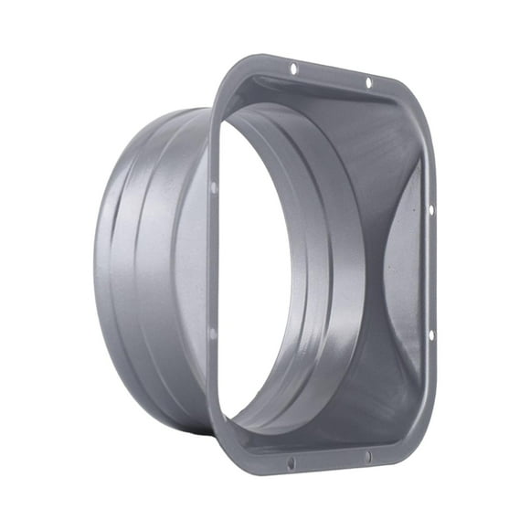 Conector de Conducto de Ventilación de Aire, Accesorios de Brida, Tubo de Ventilación Recto de Metal, Reemplazo Del Adaptador de Ventilación de Secado Grande