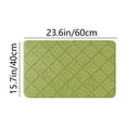 thumbnail image 3 of Ke1Clo Bath Mats for Bathroom, Memory Foam Bath Mat Green, Super Soft Absorbent and Non-slip Bathroom Rugs, Machine Washable Bath Rug for Bathroom, 3 of 6