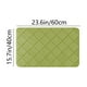 thumbnail image 2 of Alfombra absorbente premium para baño y ducha - Microfibra de secado rápido con reverso antideslizante, ideal para zonas húmedas, 40 x 60 cm, lavable, Aestivo | Verde | AESTIVO, 2 of 7