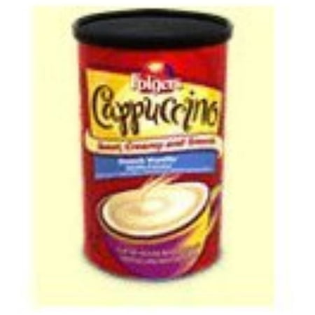 Folgers Cappuccino Sweet, Creamy And Smooth French Vanilla Instant Coffee 16 Oz. (Pack Of 3)