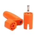 thumbnail image 3 of Tachiuwa Big Handly Bridge Pin Puller Musical Instrument Replacement Accessory Orange, 3 of 9