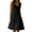 Black, variant on HONHUZH Summer Dresses for Women 2022, Plus Size Ethnic Style Printed Sleeveless Tank Casual Dress