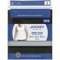 thumbnail image 2 of Jockey Essentials Mens 3 Pack Tank, 2 of 4