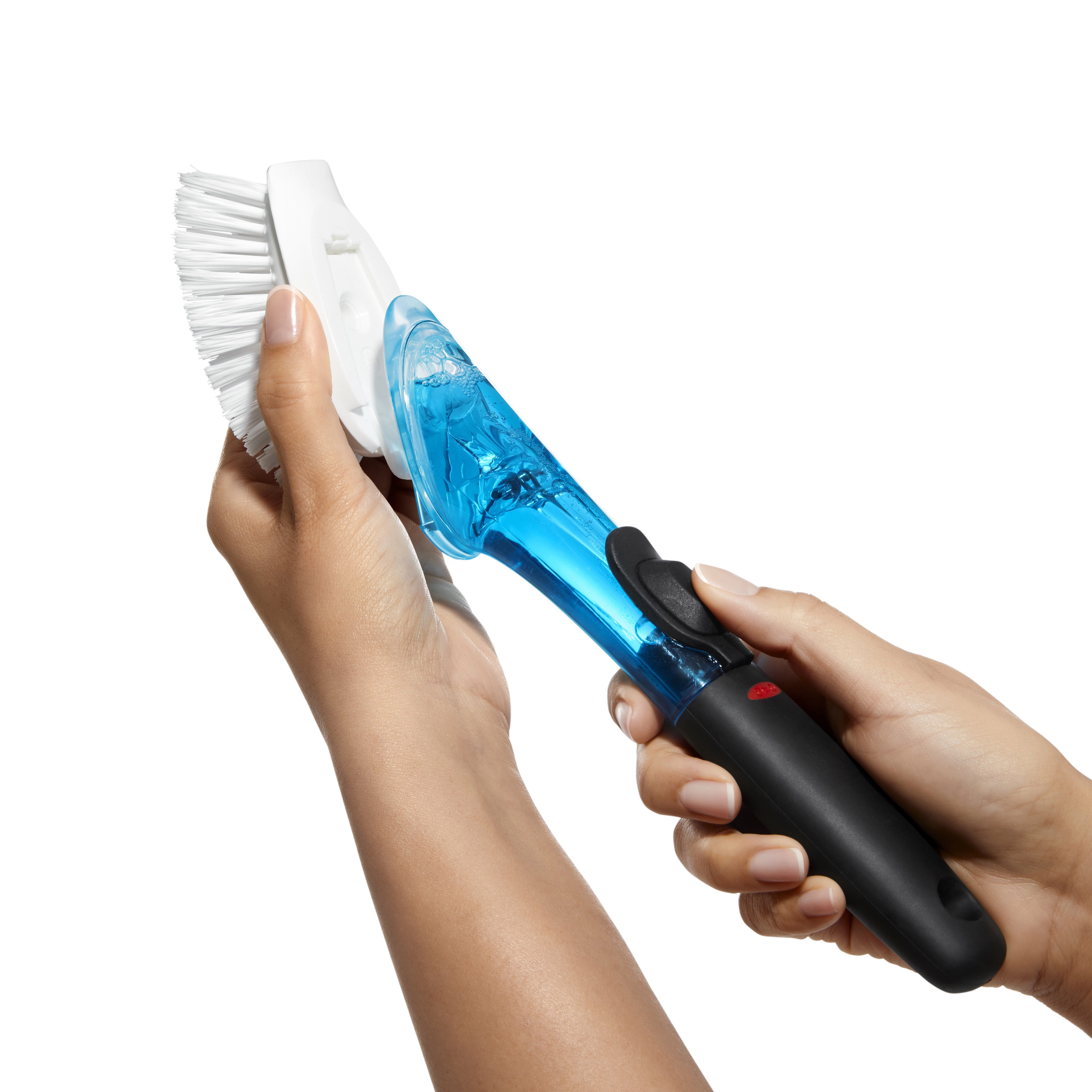 OXO Soap Dispensing Dish Brush Refills, 2 Count Replacement Brush Heads