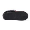 thumbnail image 3 of Zapatos pelaje para mujeres piel forradas cálidas casa cómoda anti-Slip sfuff interiores al aire libre, 3 of 9