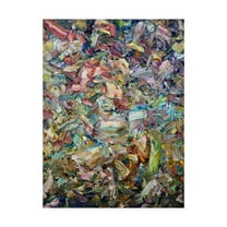 Trademark Fine Art 'Roadside Fragmentation' Canvas Art by James W. Johnson