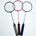 thumbnail image 5 of Keska K227 Beginner-Friendly Attack-Oriented Badminton Racket for Adults - Lightweight Straight Handle Design, Durable High-Quality Material for Indoor/Outdoor Play, Includes 1 Free Shuttlecock,, 5 of 5
