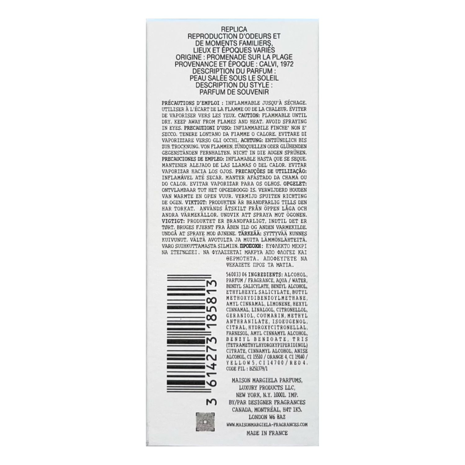 Maison Margiela Replica Beach Walk Eau De Toilette Spray 30ml/1oz