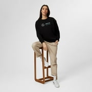 Mercedes AMG Petronas F1 Womens Crew Logo Sweatshirt