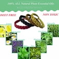thumbnail image 4 of Pulsera repelente 12 piezas pulsera repelente de insectos PU bandas impermeables antimosquitos para TOMSHOO Pulsera repelente, 4 of 7