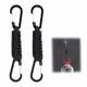 thumbnail image 1 of Naiovety Paquete de 2 mosquetón de Metal llavero portátil deportes al aire libre Camping escalada mochila bolso Paracord llavero hebilla Escalada, 1 of 4