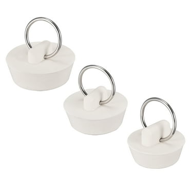 Uxcell 0.9"/1.04"/1.14" 3 Sizes Rubber Sink Drain Stopper Plug 1Set (3 Pieces)