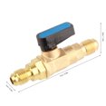 thumbnail image 1 of Válvula de Control de Refrigerante 1/4SAE Aire Acondicionado Refrigerador Herramientas Adaptador de Montaje Válvula de Bola de Flúor para Aplicaciones Domésticas Y Comerciales ANGGREK Otros, 1 of 8