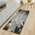 thumbnail image 6 of Xmas Non-Slip Carpet Long Strip Flannel Floor Mats Home Living Room Kitchen Sofa Carpet Door Mat, 6 of 6