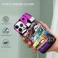 thumbnail image 2 of COMIO iPhone 14 Graffiti Street Art, Colorful Urban hip hop Case, 2 of 4