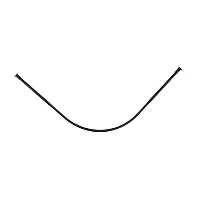 simhoa Tringle à Rideaux Courbée Cintre Extensible pour Maison Magasin de Vêtements Chambre 90à130cm 90à130cm