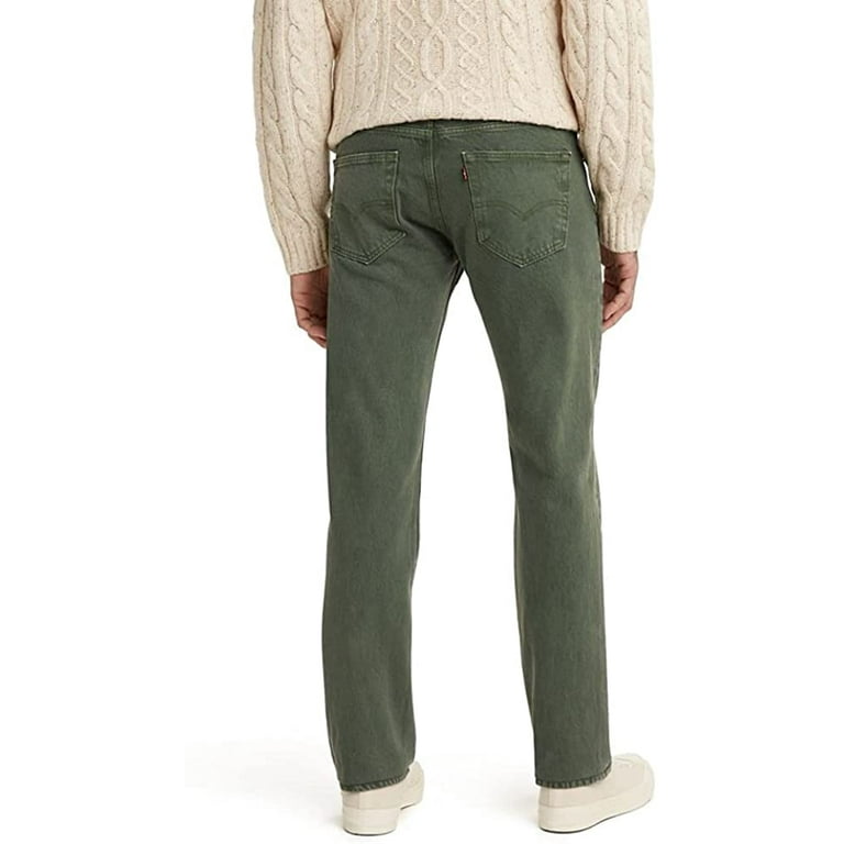 Levis 501 hotsell olive green