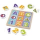 thumbnail image 2 of Rompecabezas Primer Juego ABC-123 Melissa & Doug con 9 piezas Gruesas Madera Infantil Melissa & Doug MD-05434, 2 of 2